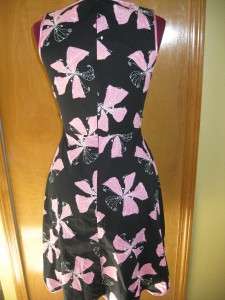 Womens SPEECHLESS Black n Pink Sun Dress Dresses 3  