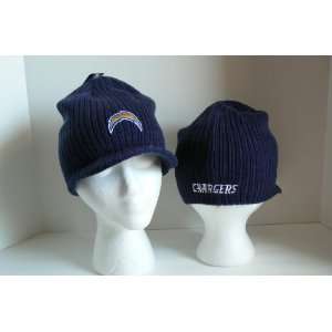   Diego Chargers End Zone Knit Short Billed Beanie