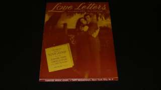 1945 Love Letters with Jennifer Jones & Joseph Cotton Heyman & Young 