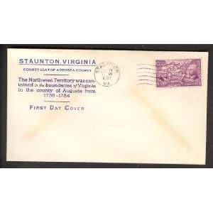   #795 P.H. Bayliss (72a)First Day Cover; P.H. Bayliss; Stauton, VA