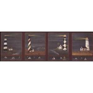  Susan Clickner Lighthouses (Panel) 36x11.75 Poster