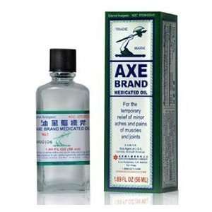  AXE BRAND MEDICATED OIL FOR PAIN RELIEF 1.89 OZ. OR 56 ML 