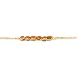    Beaded Wish Bracelet in Orange (Originality) Pack of 2 Jewelry