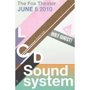  LCD Soundsystem   Posters   Limited Concert Promo