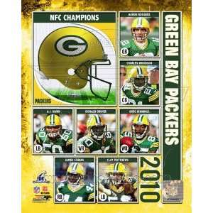 Green Bay Packers 2010 NFC Championship Composite by Unknown 8.00X10 