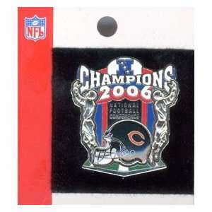  Chicago Bears 2006 NFC Champions Pin (PSG) Sports 