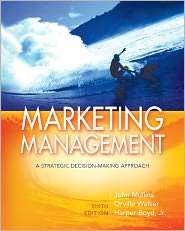 Marketing Management A Strategic Decisionmaking Approach, (0073529826 
