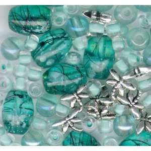  Bracelet Blends Beads Oval Mix Seamist Arts, Crafts 