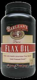 Flax Oil 1000 mg 250 gels by Barleans Organic Oils  
