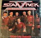STAR TREK V The Final Frontier MOVIE 1990 CALENDAR Th