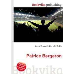  Patrice Bergeron Ronald Cohn Jesse Russell Books