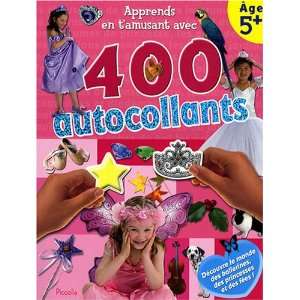  apprends en tamusant avec 400 autocollants ; ballerines 