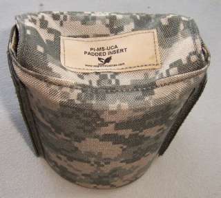   padded insert fits 1 quart canteen utility pouch acu camouflage