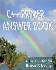 C++ Primer Answer Book, (0201309939), Clovis L. Tondo, Textbooks 