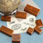 Product Image. Title Par Avion Rubber Stamps