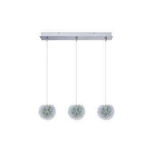  ET2 Lighting E94820 94AL Minx 3 Light Ceiling Pendant in 