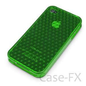  Case FX Flex Diamond Case for iPhone 4, 4S   Green Envy 