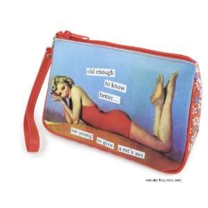   Taintor Old Enough to Know Better Cosmetic Bag 