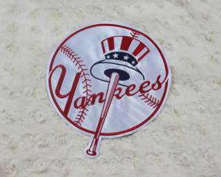 New York Yankees MLB Big Embroidered Patch (9x10.4)  