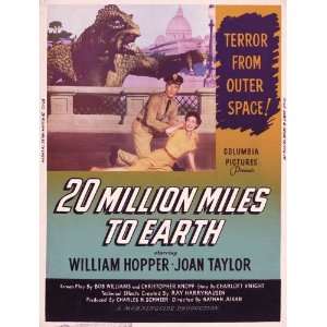  20 Million Miles to Earth Movie Poster (11 x 17 Inches 