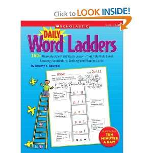 Daily Word Ladders Grades 1 2 150+ Reproducible Word Study Lessons 