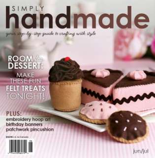 Simply Handmade June/July 2011 Idea Book by Scrapbook Trends Magazine 