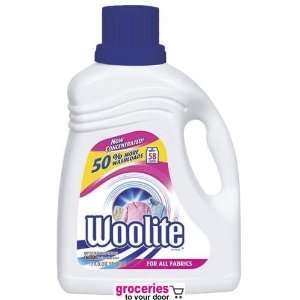 Woolite Concentrated Liquid Laundry Detergent for All Fabrics, 58 