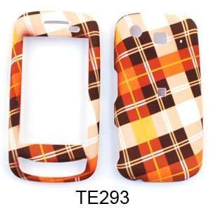 Samsung Impression A877 Orange Plaid Hard Case/Cover/Faceplate/Snap On 