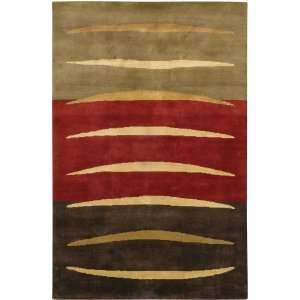  Aadi Hand knotted Contemporary Rectangular 2? x 3? Rug by 