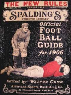   Football Guide For 1906 by Walter Camp, Tuxedo Press  Paperback