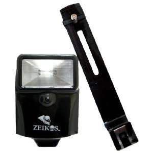 Zeikos ZE DS12 Digital Slave Flash with bracket for digital SLR and 