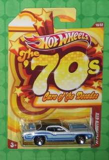 2012 Hot Wheels Cars of the Decades #18   70s   71 Plymouth GTX 