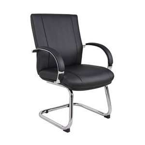  Boss AELE40C Aaria Elektra Guest Chair with Chrome Finish 