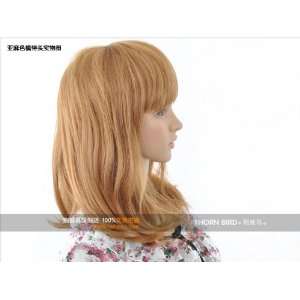 new fashion lady long full curly/wavy hair wig/wigs TB203 Light Brown 