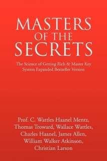 masters of the secrets the prof carlson wattles haanel paperback