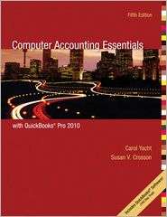   QuickBooks, (0078110769), Carol Yacht, Textbooks   