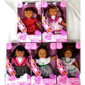   the World Ethnic Baby Doll in National Costume  Spanish Toys & Games