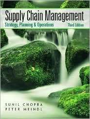 Supply Chain Management, (0131730428), Sunil Chopra, Textbooks 