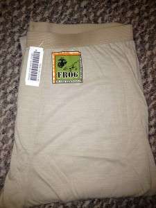 PECKHAM LARGE USMC XGO FROG THERMAL DRAWERS TAN NEW FIRE RESISTANT 