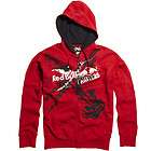 FOX RACING RED BULL X FIGHTERS EXPOSED ZIP UP FRONT FLE