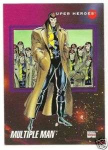 MULTIPLE MAN MADROX #43 1992 Marvel Universe X FACTOR  