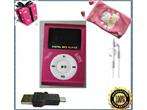 Hello Kitty Mini Clip LCD  Player For 1G 8G TF Card Pink  