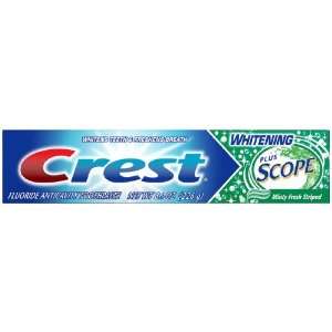 CREST TOOTHPASTE WHITENING WITH SCOPE (Minty Fresh Striped 
