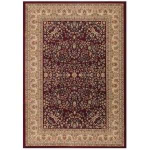  Couristan Floral Mashhad/Persian Red Rug