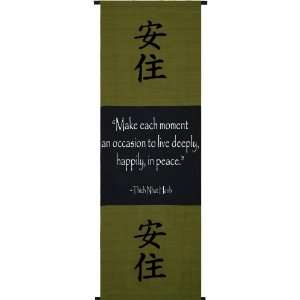  SCROLL THICH NHAT HANH (LIVE IN PEACE)