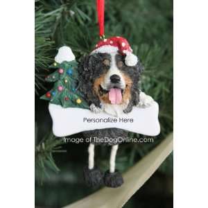  Bernese Mt. Dog Dangling/Wobbly Leg Christmas Ornament 