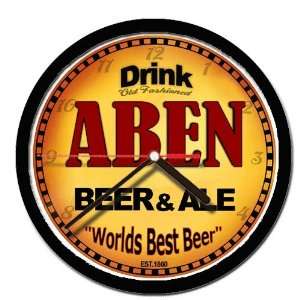  ABEN beer and ale wall clock 