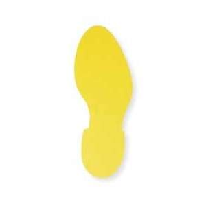Footprint,12 In Length,yellow   BRADY  Industrial 