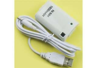 USB Rechargeable Battery Pack 1800mAh For XBOX 360 9156  