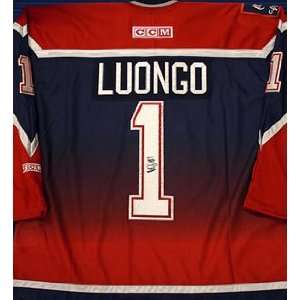 Roberto Luongo Signed Uniform   Replica